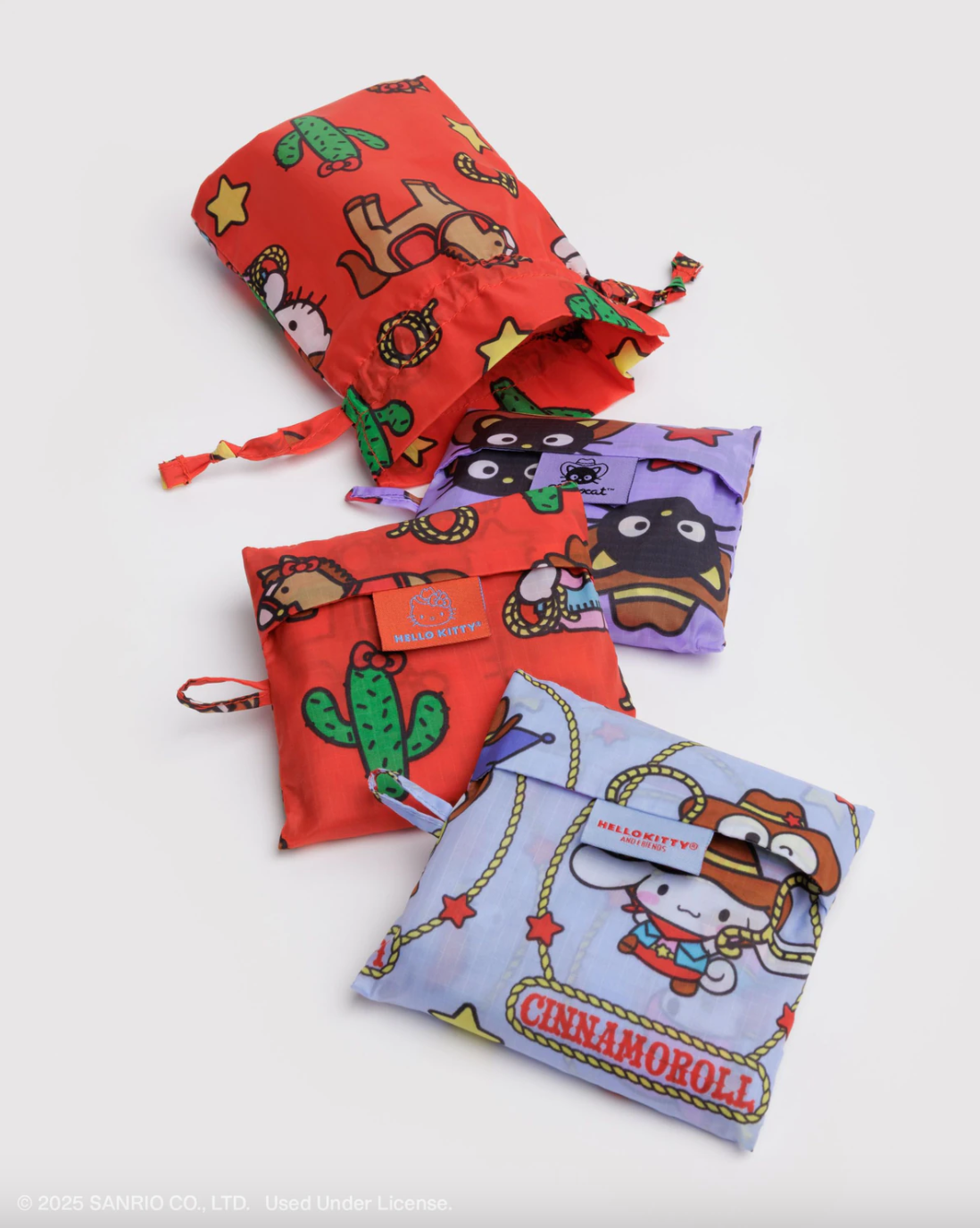Standard Standard Baggu Set of 3, Hello Kitty and Friends Western