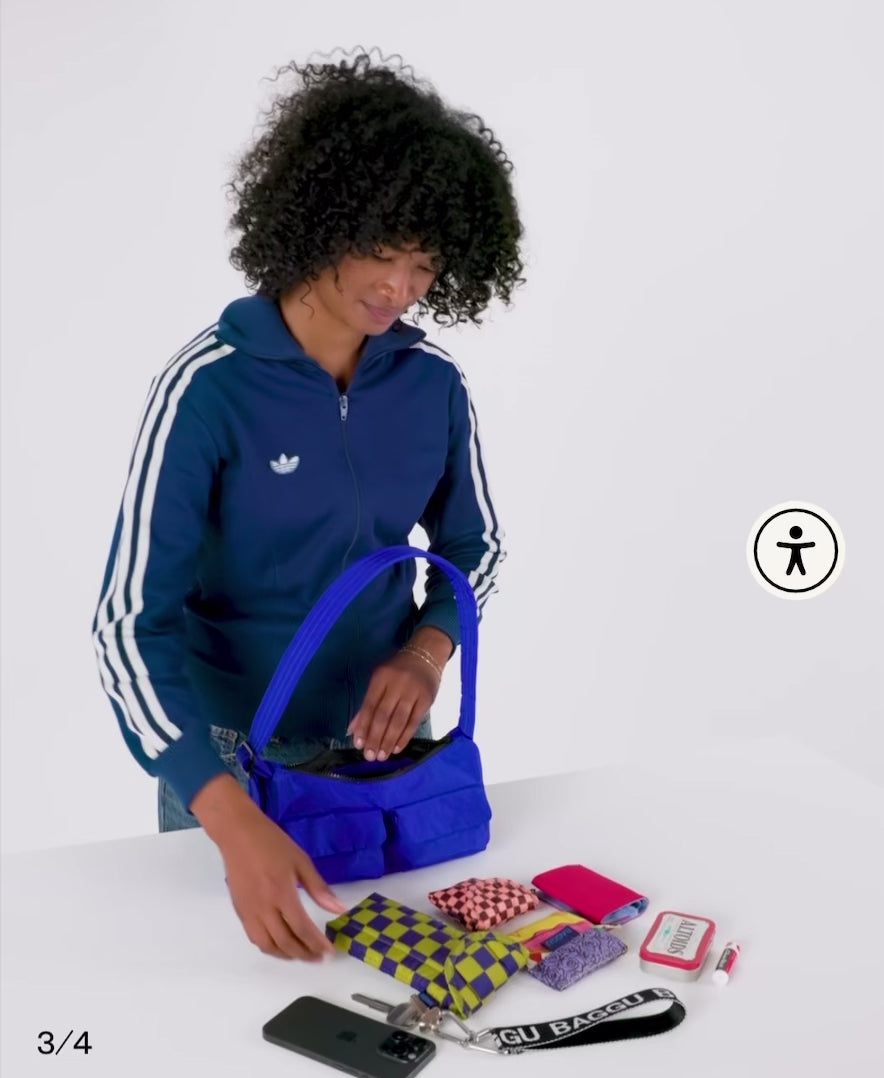 BAGGU Cargo Shoulder Bag, Candy Apple | Sunchild®