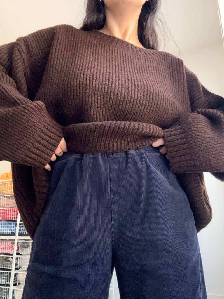 Luxe Mohair Blake, Cocoa