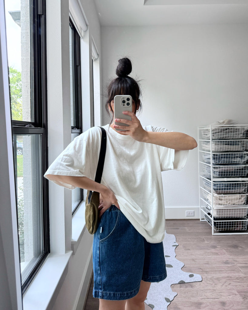 City Short, Blue Denim