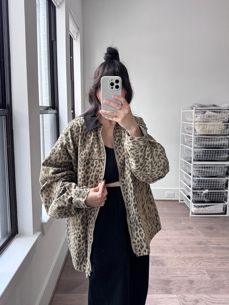 Genevieve Jacket, Leopard