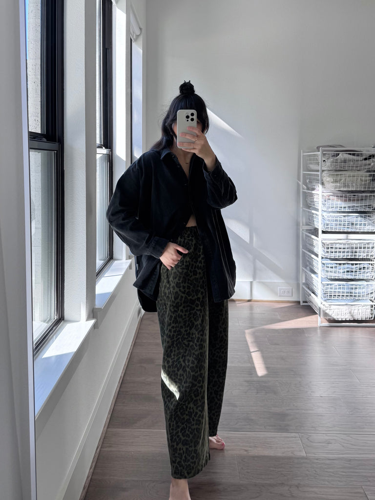 Arc Pants, Fern Leopard