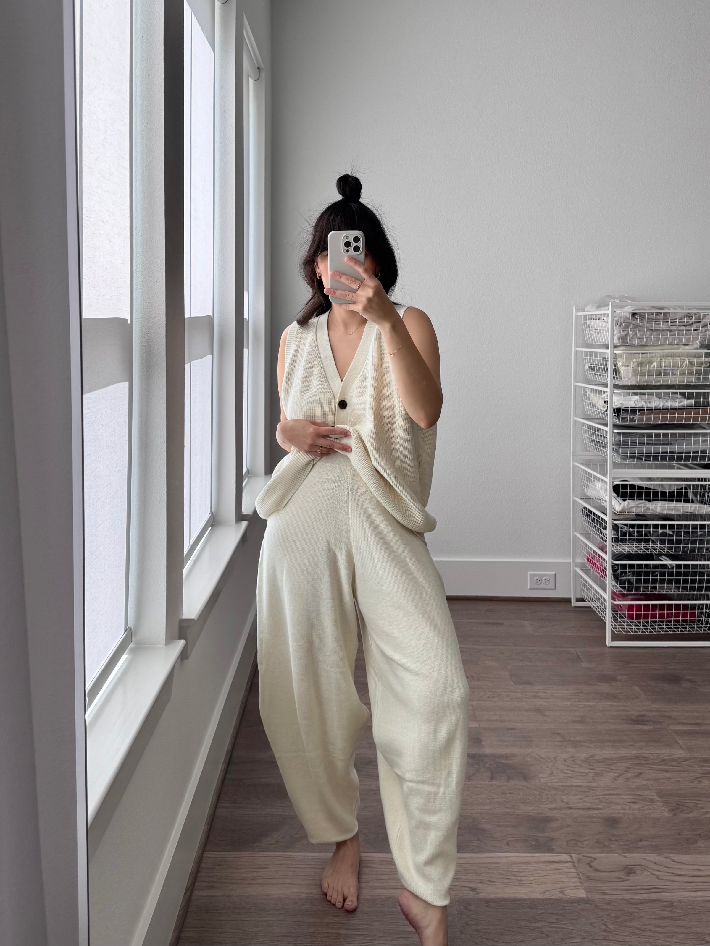 ella_selectshop　knit cocoon pants ella selectshop knit cocoon pants