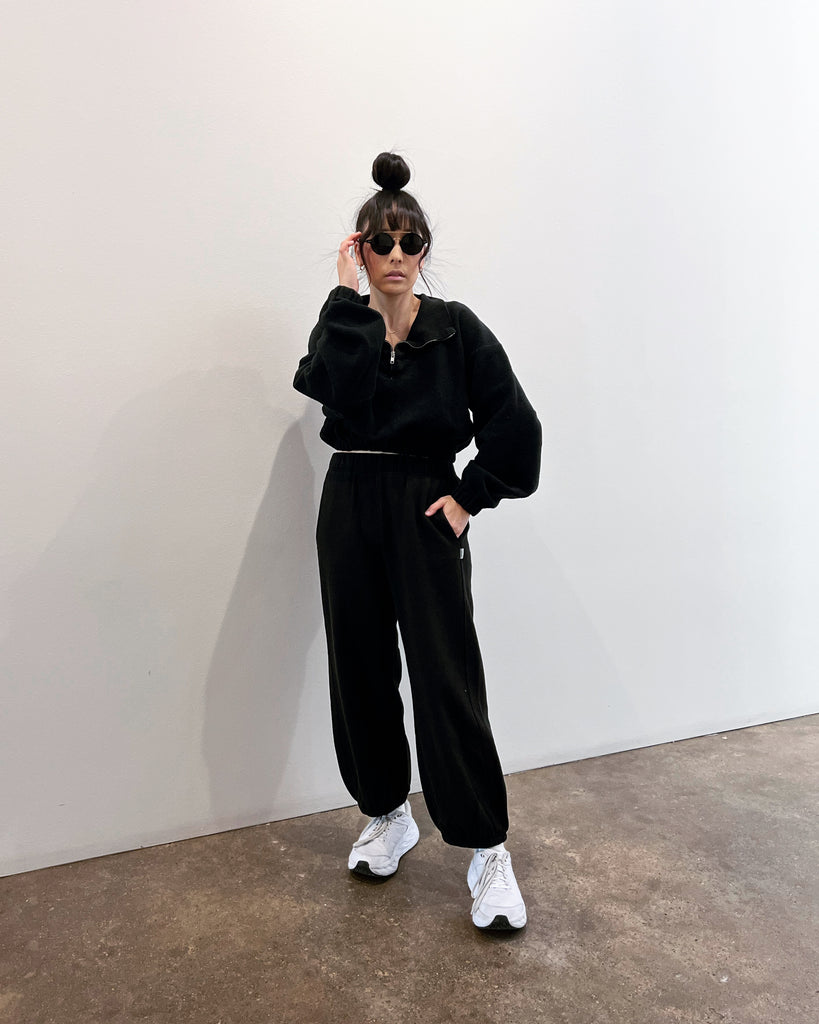 Asos Design Oversized Balloon Pants In Black | ModeSens