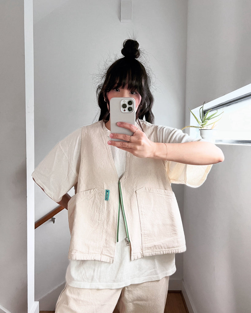 Vernon Oversized Tee, Diesel Gray