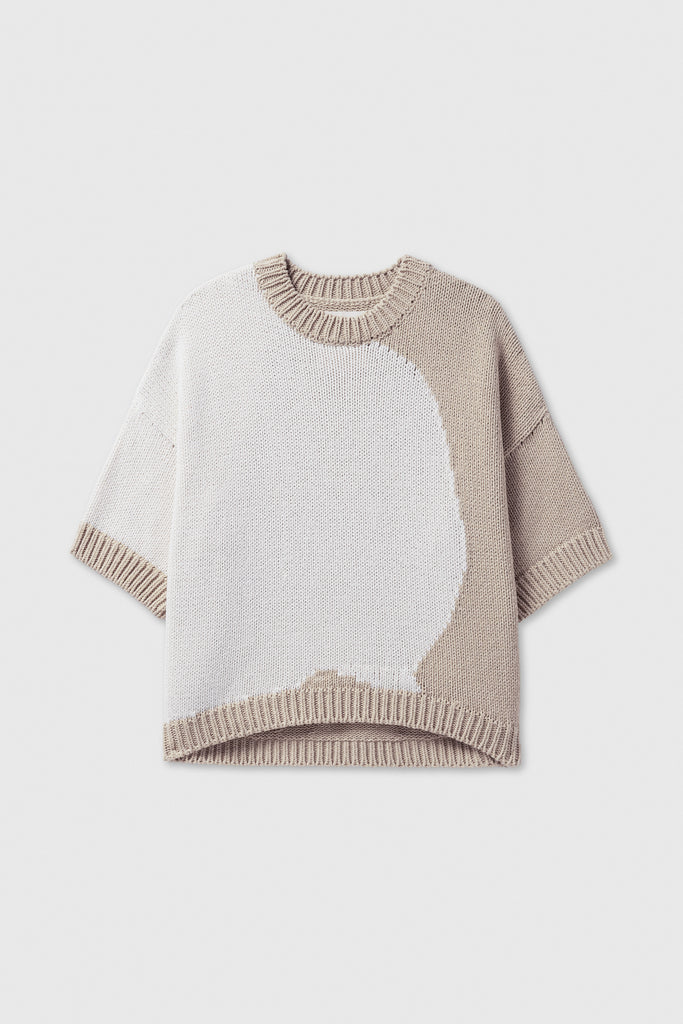 Cotton Sweater Bicolor