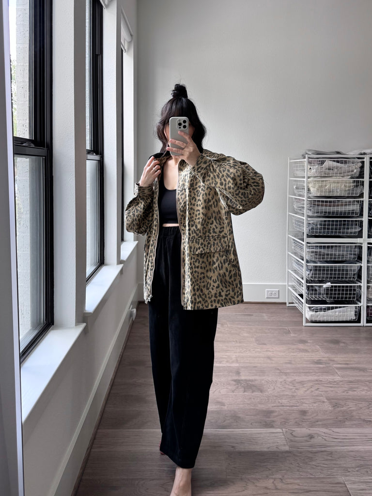 Genevieve Jacket, Leopard