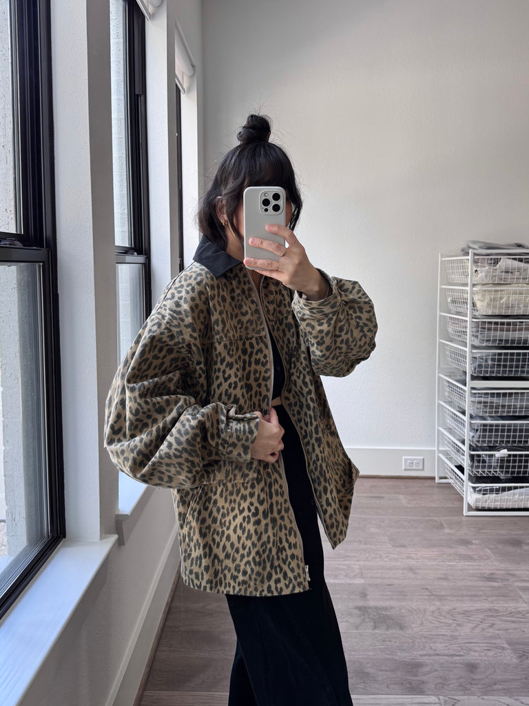 Genevieve Jacket, Leopard
