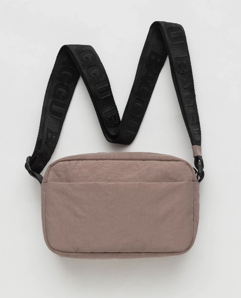 Camera Crossbody, Taupe