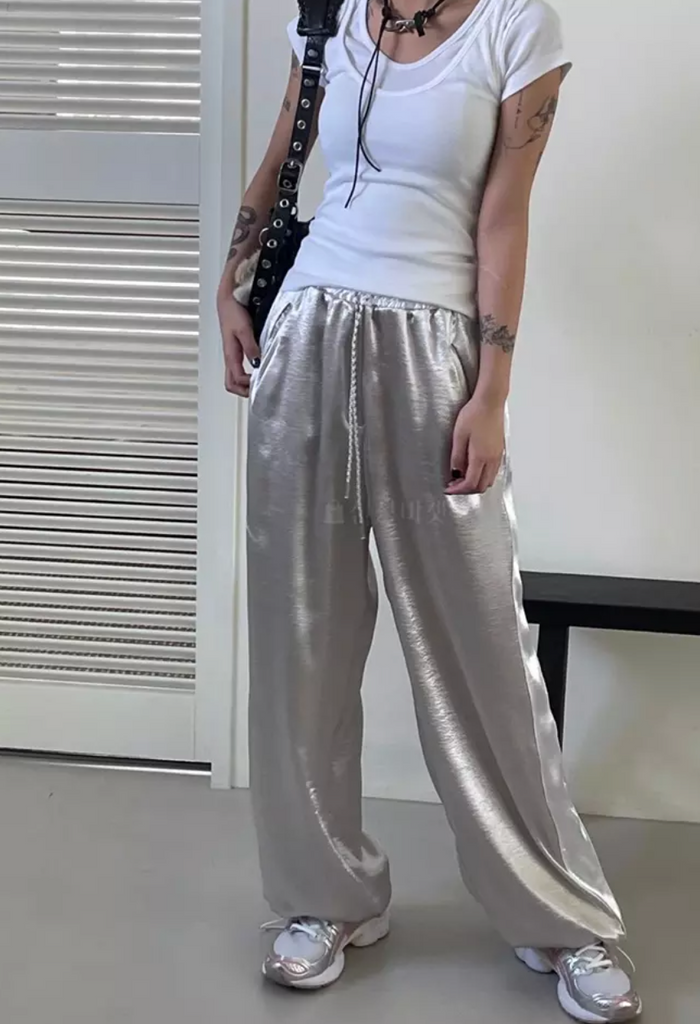 Sporty Pants, Silver