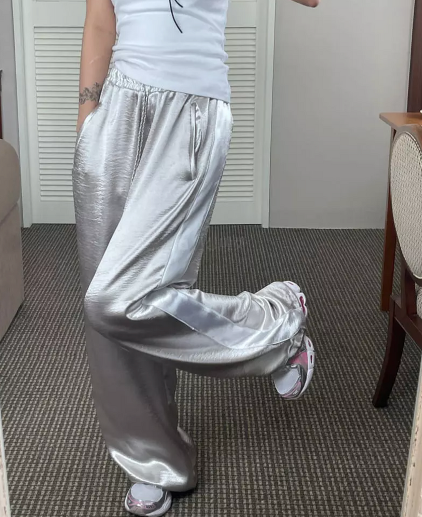 Sporty Pants, Silver