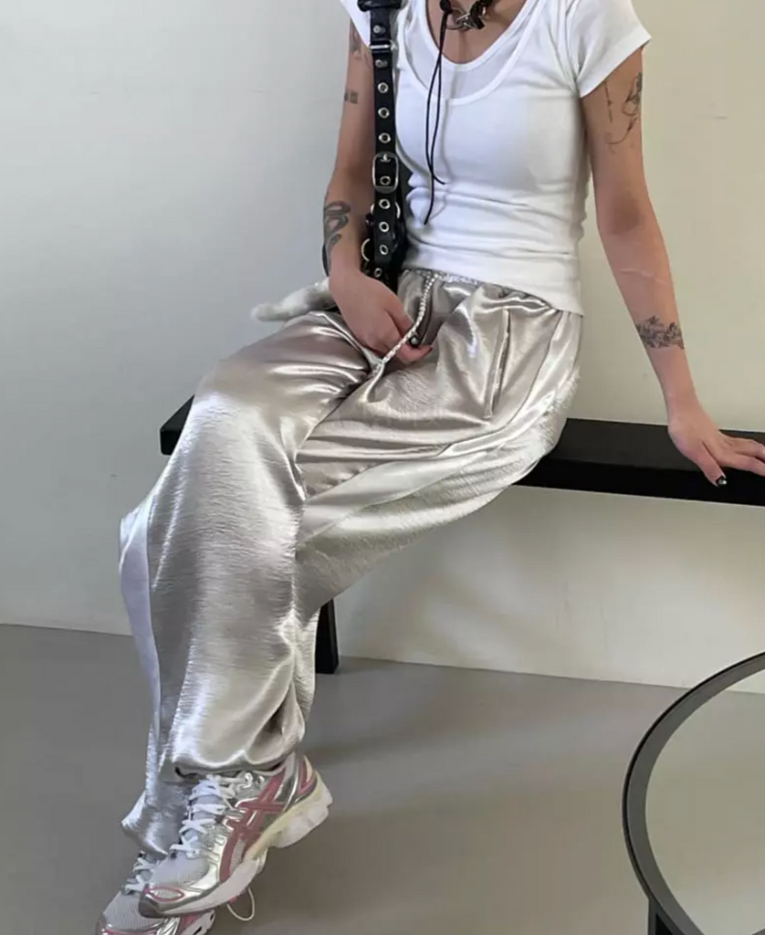 Sporty Pants, Silver