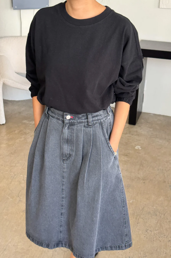 Naturelle Tee, Black