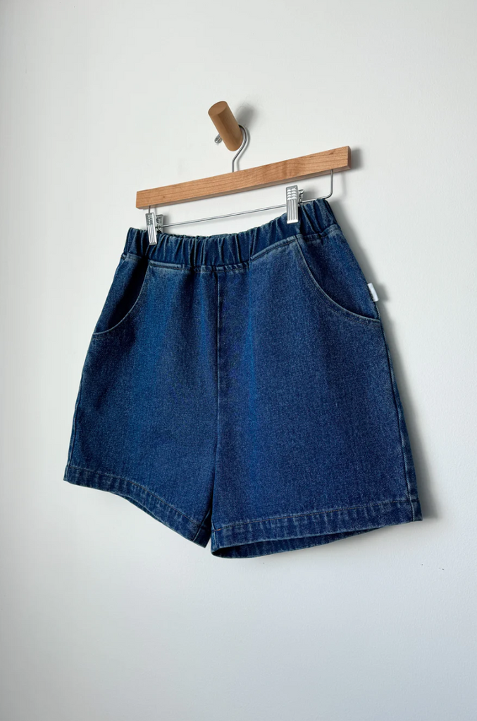 City Short, Blue Denim