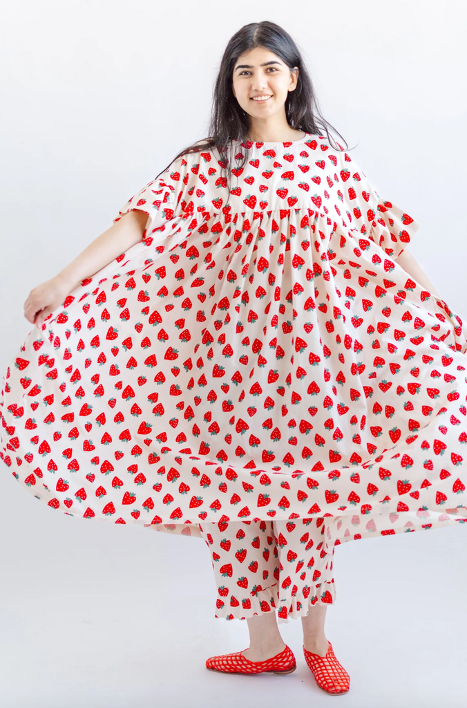 Mushroom Dress, Strawberry