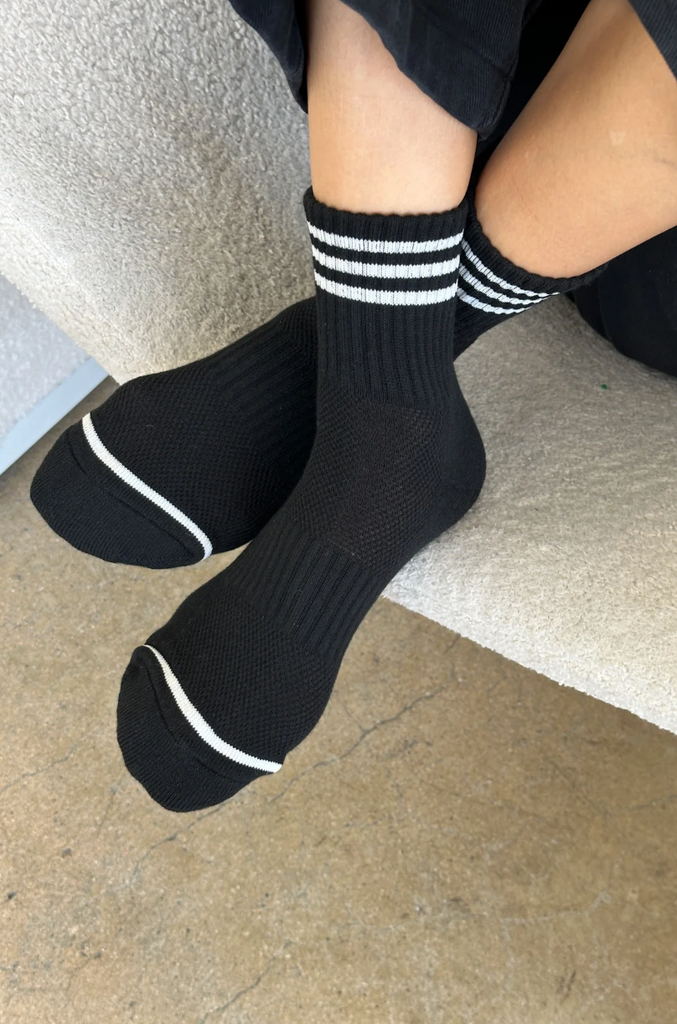 Girlfriend Socks, Black