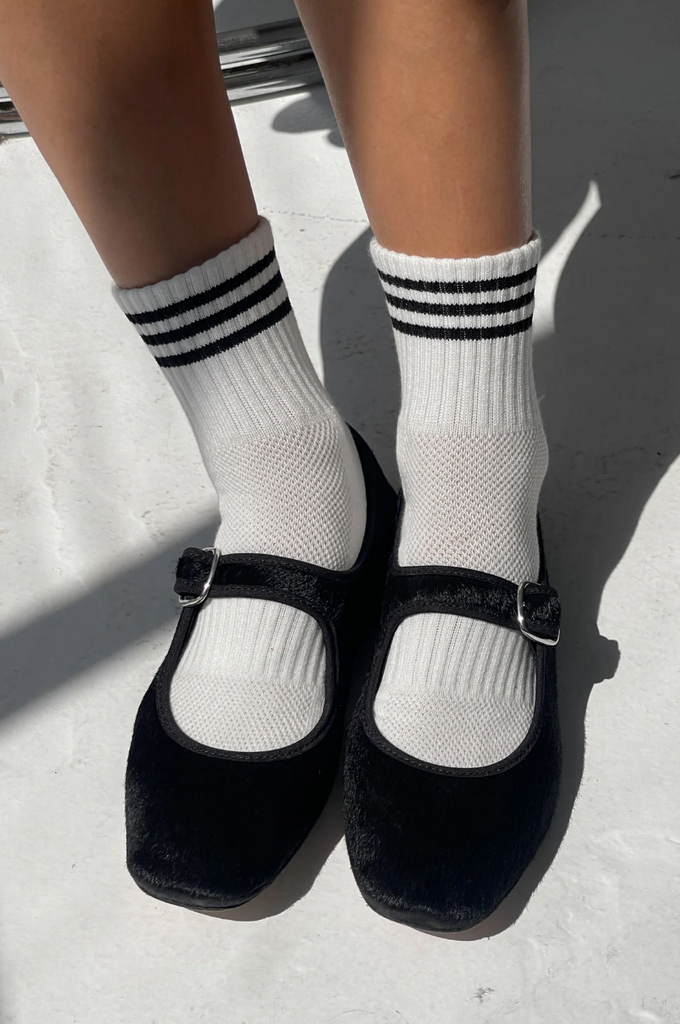 Girlfriend Socks, White