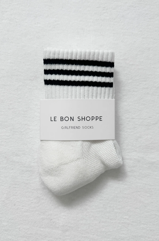 Girlfriend Socks, White