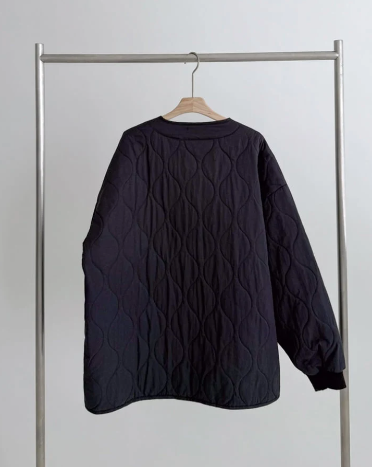 Hazel Quilt Jacket, Darkest Navy