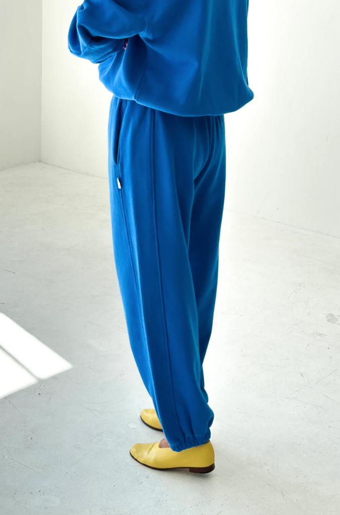 French Terry Balloon Pants, Lagoon