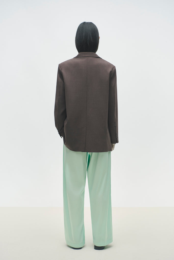 Tailored Blazer, Deep Taupe