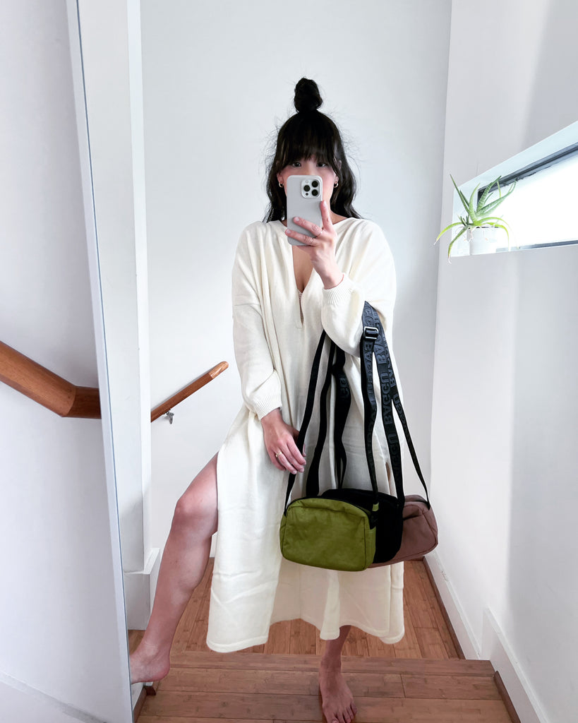 Camera Crossbody, Taupe
