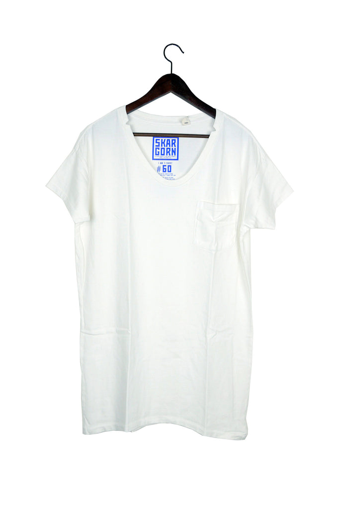 Skargorn #60 Tee Dress, White Wash Skargorn #60 Tee Dress, White Wash
